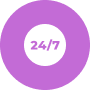 24/7 Support